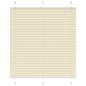 Preview: ARDEBO.de - Plissee Creme 115x150 cm Stoffbreite 114,4 cm Polyester