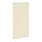 Preview: Plissee Creme 110x200 cm Stoffbreite 109,4 cm Polyester