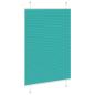 Preview: Plissee Petrolgrün 85x150 cm Stoffbreite 84,4 cm Polyester