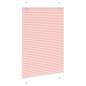 Preview: Plissee Rosa 100x100 cm Stoffbreite 99,4 cm Polyester