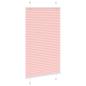 Preview: Plissee Rosa 70x100 cm Stoffbreite 69,4 cm Polyester