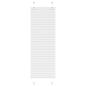 Preview: ARDEBO.de - Plissee Weiß 45x100 cm Stoffbreite 44,4 cm Polyester