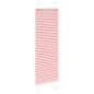Preview: Plissee Rosa 50x150 cm Stoffbreite 49,4 cm Polyester