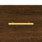 Preview: Wand-Nachttisch Braun Eichen-Optik 35x35x20 cm