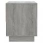 Preview: Nachttisch Grau Sonoma 45x34x44 cm Holzwerkstoff