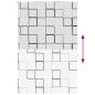 Preview: Duschrollo 160x240 cm Stoffbreite 156 cm