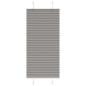 Preview: Plissee Anthrazit 60x100 cm Stoffbreite 59,4 cm Polyester