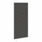 Preview: Plissee Schwarz 100x200 cm Stoffbreite 99,4 cm Polyester