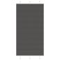 Preview: ARDEBO.de - Plissee Schwarz 110x200 cm Stoffbreite 109,4 cm Polyester