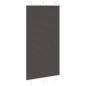 Preview: Plissee Schwarz 110x200 cm Stoffbreite 109,4 cm Polyester