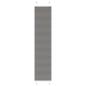Preview: ARDEBO.de - Plissee Anthrazit 50x200 cm Stoffbreite 49,4 cm Polyester