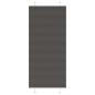 Preview: ARDEBO.de - Plissee Schwarz 85x200 cm Stoffbreite 84,4 cm Polyester