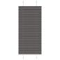 Preview: ARDEBO.de - Plissee Schwarz 55x150 cm Stoffbreite 54,4 cm Polyester