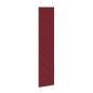 Preview: Plissee Bordeauxrot 45x200 cm Stoffbreite 44,4 cm Polyester