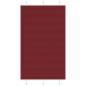 Preview: ARDEBO.de - Plissee Bordeauxrot 120x200 cm Stoffbreite 119,4 cm Polyester