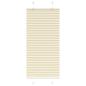 Preview: ARDEBO.de - Plissee Creme 65x100 cm Stoffbreite 64,4 cm Polyester