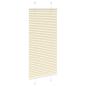 Preview: Plissee Creme 65x100 cm Stoffbreite 64,4 cm Polyester