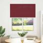 Preview: Plissee Bordeauxrot 110x150 cm Stoffbreite 109,4 cm Polyester