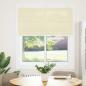 Preview: Plissee Creme 120x150 cm Stoffbreite 119,4 cm Polyester