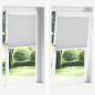 Preview: Plissee Creme 120x150 cm Stoffbreite 119,4 cm Polyester