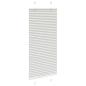 Preview: Plissee Hellgrau 55x100 cm Stoffbreite 54,4 cm Polyester