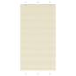 Preview: ARDEBO.de - Plissee Creme 105x200 cm Stoffbreite 104,4 cm Polyester