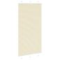 Preview: Plissee Creme 105x200 cm Stoffbreite 104,4 cm Polyester