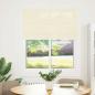 Preview: Plissee Creme 110x150 cm Stoffbreite 109,4 cm Polyester