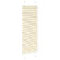 Preview: Plissee Creme 45x150 cm Stoffbreite 44,4 cm Polyester