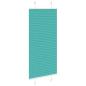 Preview: Plissee Petrolgrün 55x150 cm Stoffbreite 54,4 cm Polyester