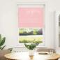 Preview: Plissee Rosa 75x100 cm Stoffbreite 74,4 cm Polyester