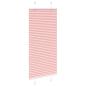 Preview: Plissee Rosa 65x100 cm Stoffbreite 64,4 cm Polyester