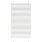 Preview: ARDEBO.de - Plissee Weiß 75x100 cm Stoffbreite 74,4 cm Polyester