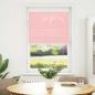 Preview: Plissee Rosa 75x150 cm Stoffbreite 74,4 cm Polyester
