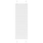 Preview: ARDEBO.de - Plissee Weiß 50x150 cm Stoffbreite 49,4 cm Polyester