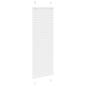 Preview: Plissee Weiß 50x150 cm Stoffbreite 49,4 cm Polyester