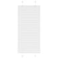 Preview: ARDEBO.de - Plissee Weiß 60x150 cm Stoffbreite 59,4 cm Polyester