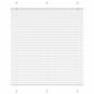 Preview: ARDEBO.de - Plissee Weiß 115x100 cm Stoffbreite 114,4 cm Polyester