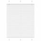 Preview: ARDEBO.de - Plissee Weiß 105x100 cm Stoffbreite 104,4 cm Polyester