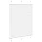 Preview: Plissee Weiß 105x100 cm Stoffbreite 104,4 cm Polyester