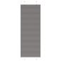 Preview: ARDEBO.de - Plissee Anthrazit 70x200 cm Stoffbreite 69,4 cm Polyester