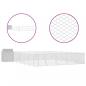 Preview: Outdoor-Hundezwinger mit Dach Silbern 12x12x2,5m Stahl Verzinkt