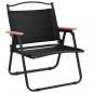 Preview: Campingstühle 2 Stk. Schwarz 54x43x59 cm Oxford-Gewebe