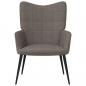 Preview: Relaxsessel Taupe Stoff