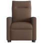 Preview: Relaxsessel mit Aufstehhilfe Braun Stoff