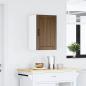 Preview: Küchen-Hängeschrank Lucca Braun Eichen-Optik Holzwerkstoff