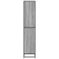 Preview: Bücherregal Grau Sonoma 80,5x35x170,5 cm Holzwerkstoff