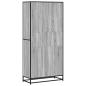 Preview: Bücherregal Grau Sonoma 80,5x35x170,5 cm Holzwerkstoff
