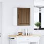 Preview: Küchen-Hängeschrank Lucca Braun Eichen-Optik Holzwerkstoff