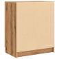 Preview: Schuhschrank Artisan-Eiche 59x35x70 cm Holzwerkstoff